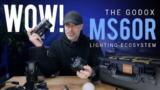 WOW! The Godox MS60R is a complete lighting Ecosystem that fits in the palm of your hand