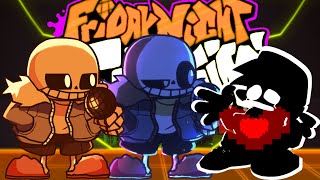 FNF: FRIDAY NIGHT FUNKIN VS NOT THE NICE GUY ANYMORE | SANS | PAPYRUS  [FNFMODS/HARD] #sans #papyrus