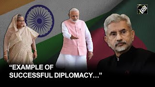 “Example of Successful diplomacy...” Jaishankar on India-Bangladesh relationship