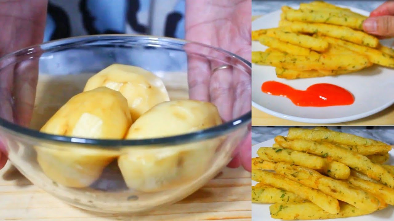 Potato Cheese Stick | Kentang Goreng Keju. Cemilan Simple Dari Kentang ...