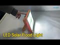 Camping LED Solar Flood Light 5730 Bright Multifunction With USB Port