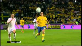 England Vs Sweden: WHAT A GOAL!!!!! (a highlight) Zlatan Ibrahimovic
