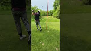 5 iron from 195 at manitou passage. #golf #golfshorts #shorts #youtubeshorts #puremichigan