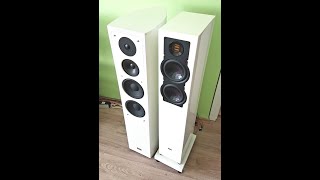 Isophon Cortina vs. Elac FS 247.3 test