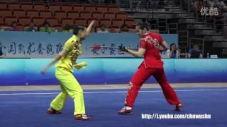 2016 China National Wushu Championship - 2 Women Sparring Set - 3rd Place - Jiangsu