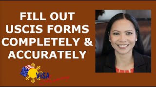 Fill Out USCIS Forms Completely and Accurately