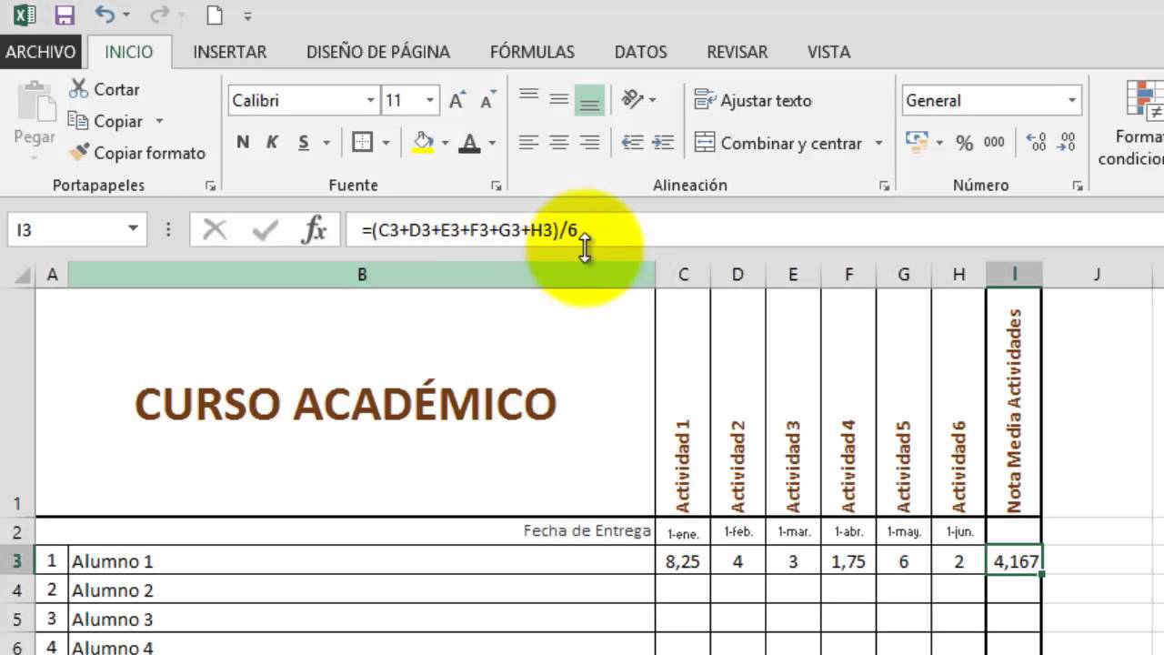 Curso Práctico De Excel. Ejercicio 04. - YouTube