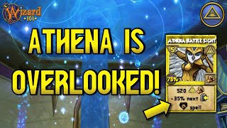 Wizard101: MAX MYTH PvP (140): Athena Is Actually Really Good!