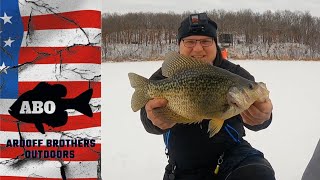 ABO | Ice Fishing a Central Minnesota Remote Lake: 11.5\