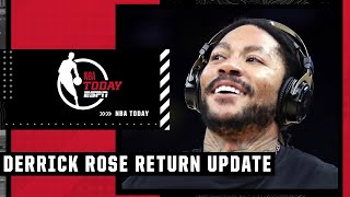 Woj delivers updated timeline on Derrick Rose's return from injury | NBA Today