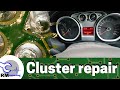 Ford Focus mk2 instument cluster strip and repair U1900