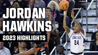 Jordan Hawkins 2023 NCAA tournament highlights
