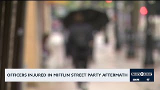 Officers injured in Mifflin block party aftermath