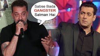 Sanjay Dutt’s CRAZY REACTION on Salman Khan Playing Gangster Role
