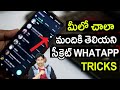 whatsapp hidden tips tricks 2020 in telugu | earn money from whatsapp