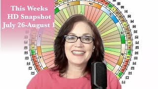 This Weeks HD Snapshot/ The Least You Need to Know to Navigate the Week! July 26-August 1st, 2021