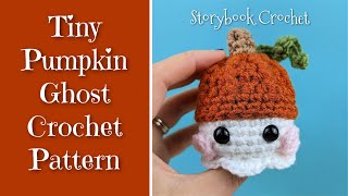 Pumpkin Ghost Crochet Pattern