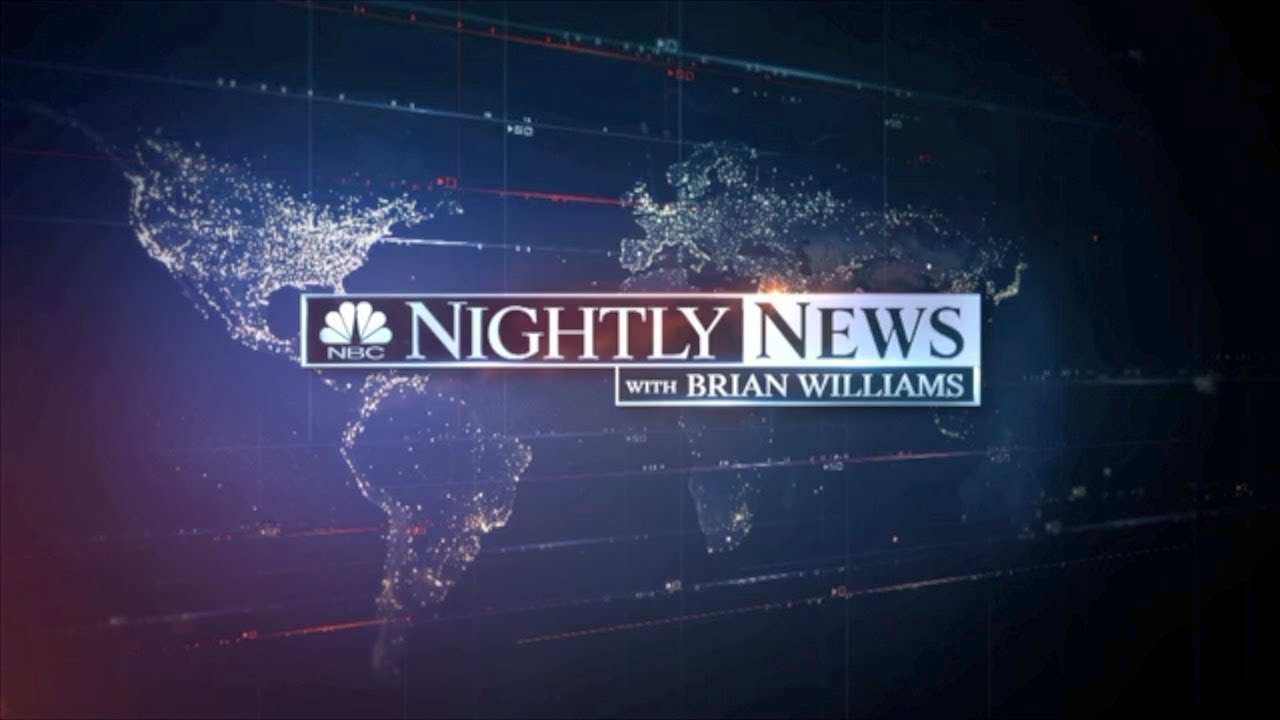 NBC Nightly News With Brian Williams Open FULL (2012) - YouTube