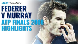Roger Federer vs Andy Murray Dramatic Match: ATP Finals 2008 Tennis Highlights!