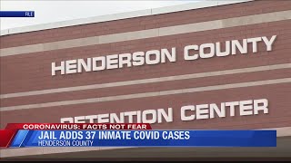 37 inmates test positive for COVID-19 in Henderson County Detention Center