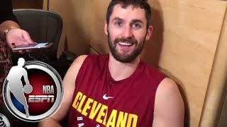 Kevin Love says this is the best he's seen of LeBron James | NBA on ESPN