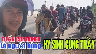 Tuấn container quyết định đi cùng THẦY MINH TUỆ đến Myanma