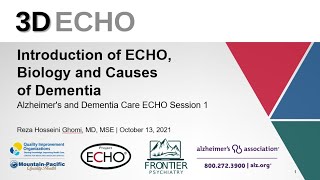 3D ECHO: Dementia Clinic - Diseases Causing Dementia