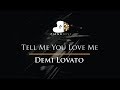 Demi Lovato - Tell Me You Love Me - Piano Karaoke / Sing Along / Cover with Lyrics