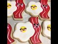 We Go Together Like Bacon and Eggs Valentines Day Cookie Decorating