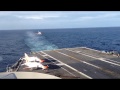 t 45c goshawk carrier landing on the uss harry s. truman