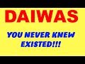 DAIWAS YOU NEVER NEW EXISTED!!!