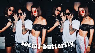 「social butterfly」