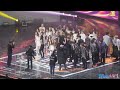 200130 전 출연진 단체사진 직캠 twice red velvet taeyeon itzy mamamoo txt nct dream monsta x ab6ix nuest fancam