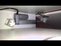 Linear actuator door opener