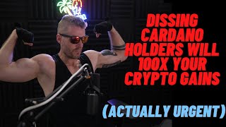 Alex Becker Dissing Cardano Holders for 4 Minutes Straight