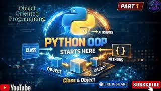 Master Python Object-Oriented Programming Step-by-Step | OOP Basics (Part 1)