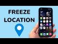 How To Freeze Location On iPhone?