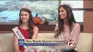 New Miss RI and Miss Teen RI talk recent victories