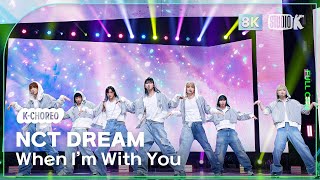 [K-Choreo 8K] 엔시티 드림 'When I’m With You' (NCT DREAM Choreography) @MusicBank 241122