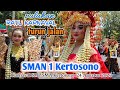 Puluhan Ratu Karnaval SMA Kertosono turun ke jalan 24 Agustus 2023