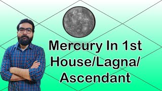 Mercury in 1st House/Lagna/Ascendant | Vedic Astrology