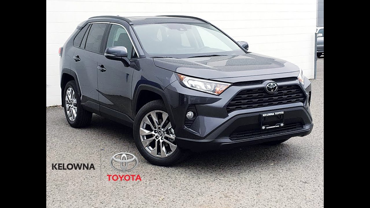 2021 Toyota RAV4 XLE Premium Magnetic Grey - YouTube