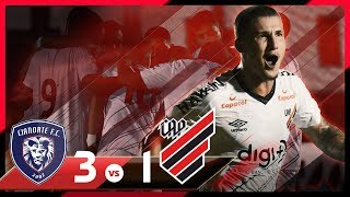 Cianorte 3x1 Athletico Paranaense | MELHORES MOMENTOS