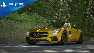 Gran Turismo 7 (PS5) Mercedes AMG GT S - Car Customization w/ Exhaust Sounds Gameplay