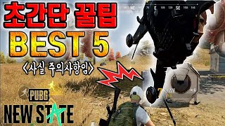 배틀그라운드 뉴스테이트 알파 테스트 꿀팁 및 주의 사항 BEST 5 - 제1편