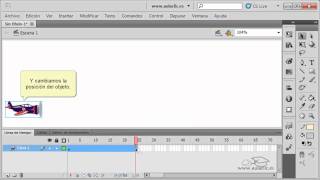 Curso de Flash CS5. 12.1. Interpolación de movimiento.