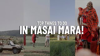 5 Top Things To Do in Masai Mara - Travel Video