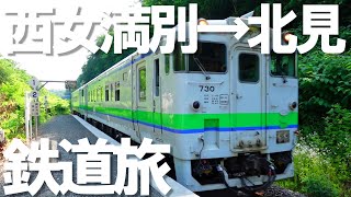 Railroad trip by [Kiha 40 series] Unexplored station \