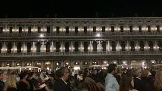 Venezia La Fenice in Piazza San Marco concerto celebrazioni 1600 anni dalla fondazione di Venezia