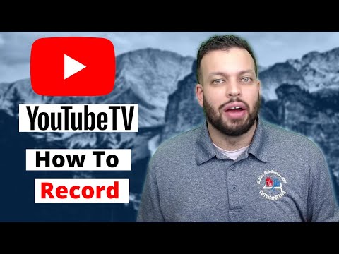 How to Record on Youtube TV
